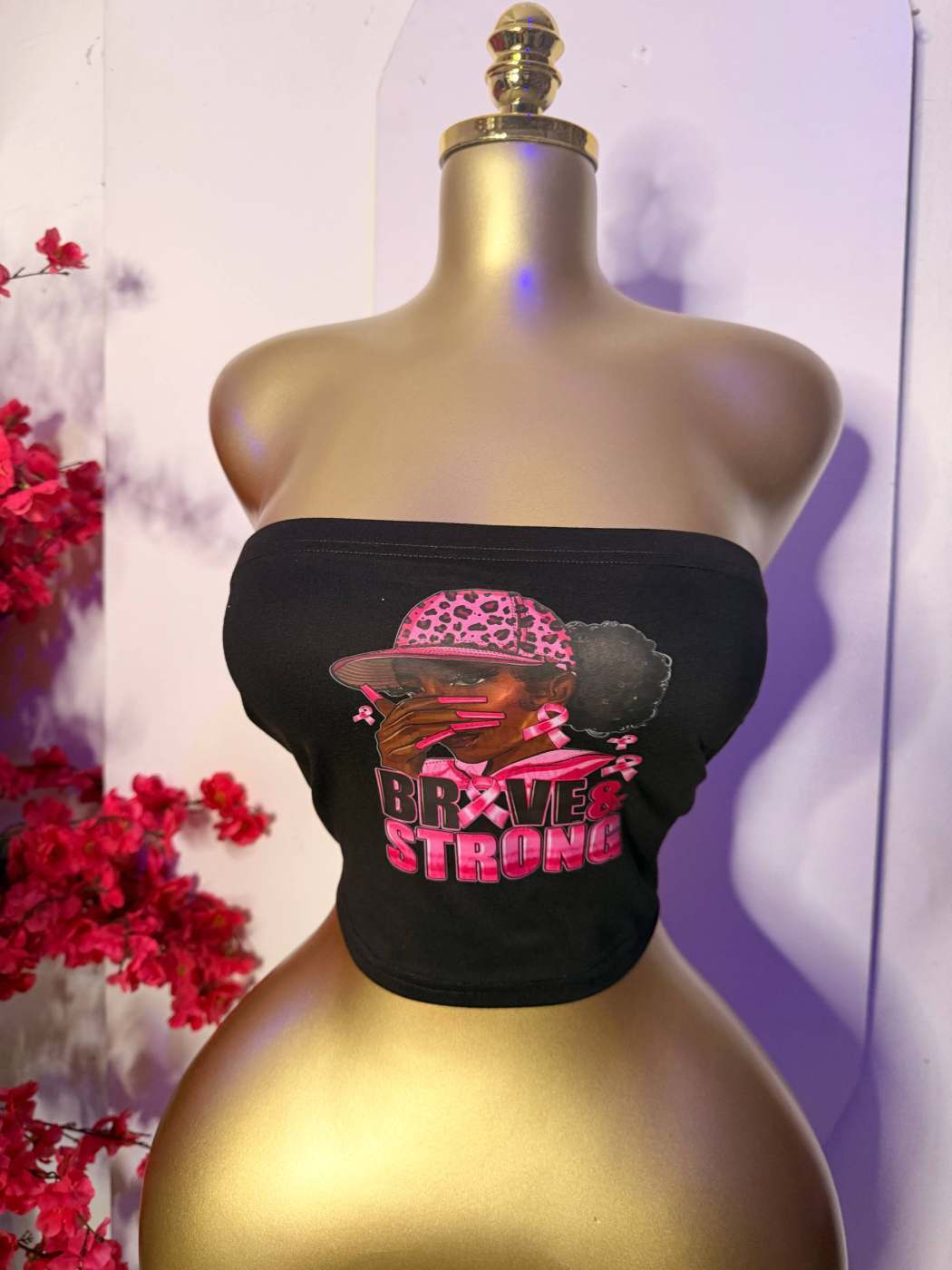 Graphic tube tops