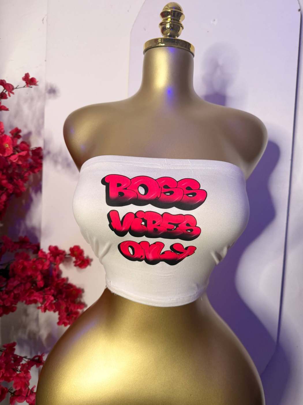 Graphic tube tops
