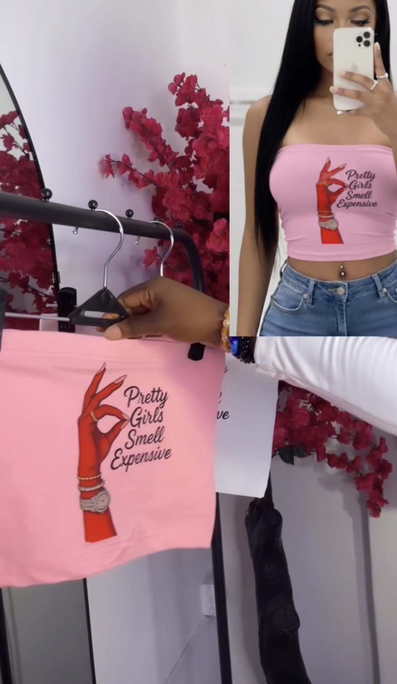 Graphic tube tops