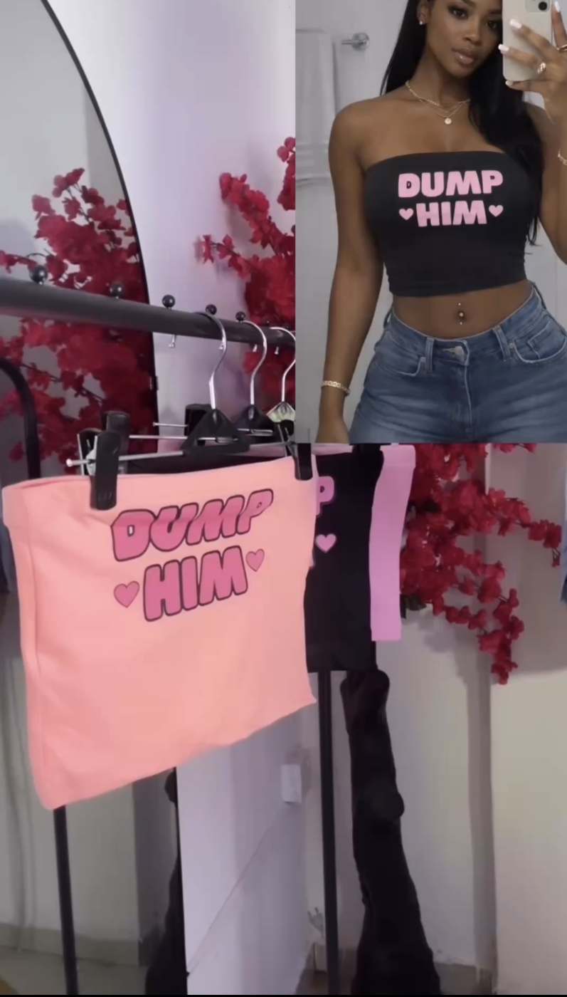 Graphic tube tops