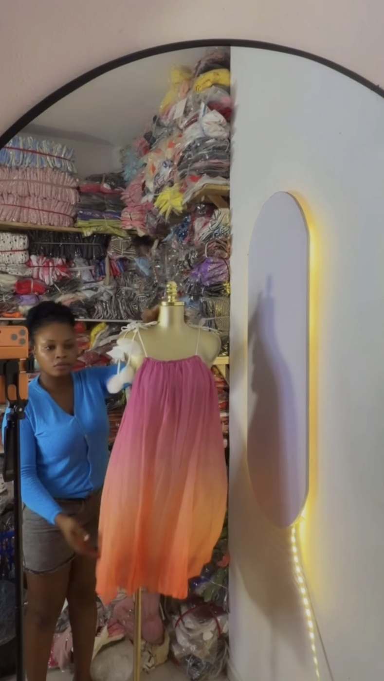 Rich aunty gown