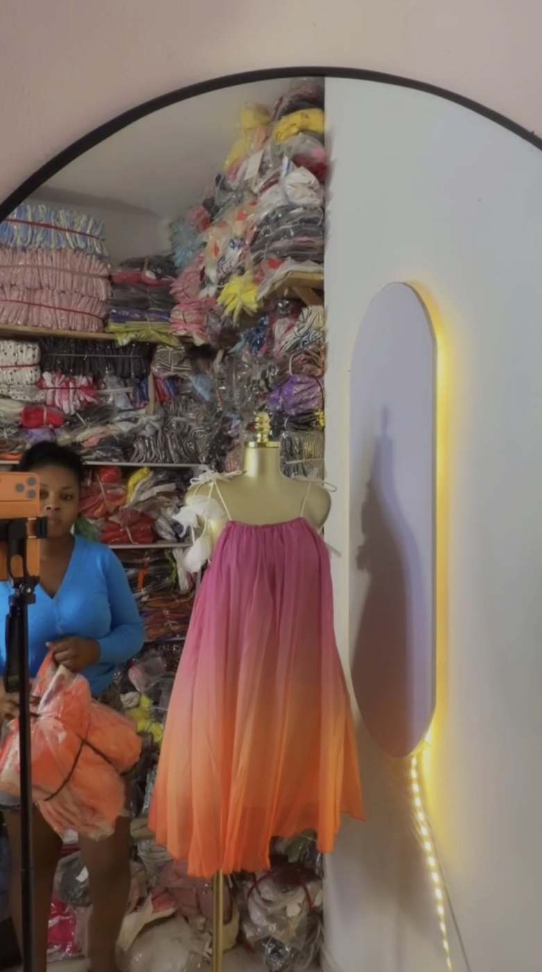 Rich aunty gown