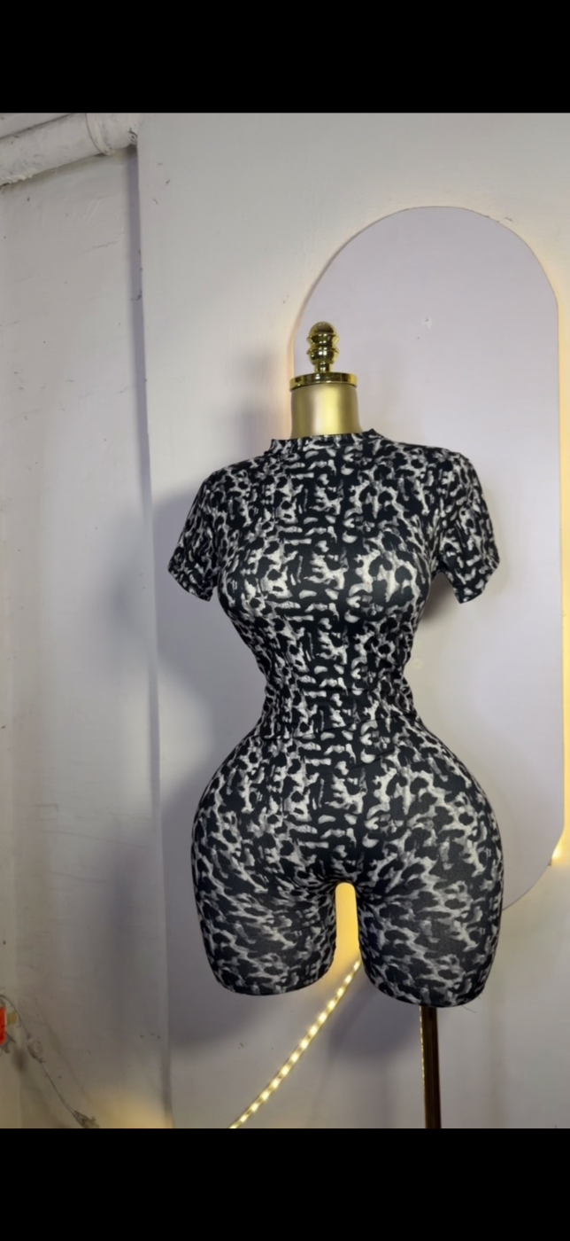 Backless Romper