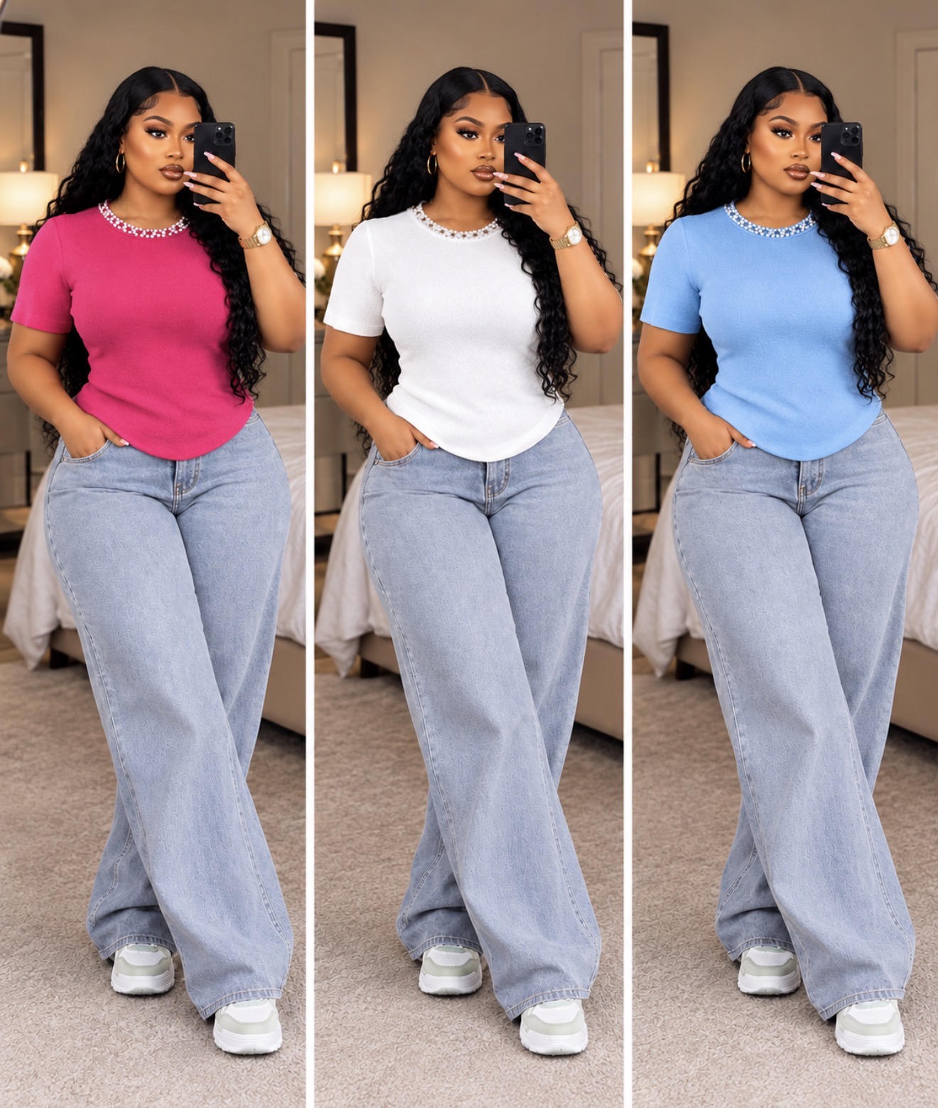 Big mama’s pearl top